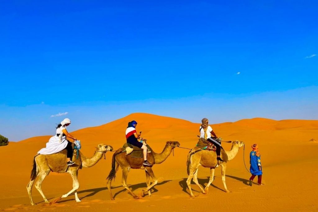 1 Noche Excursion a Camello En Merzouga